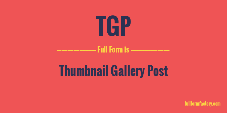 tgp-full-form