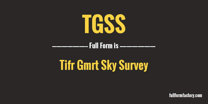 tgss-full-form
