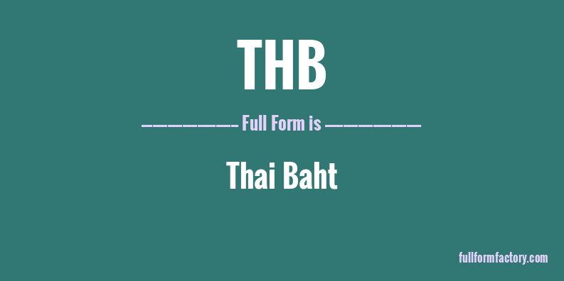 thb-full-form