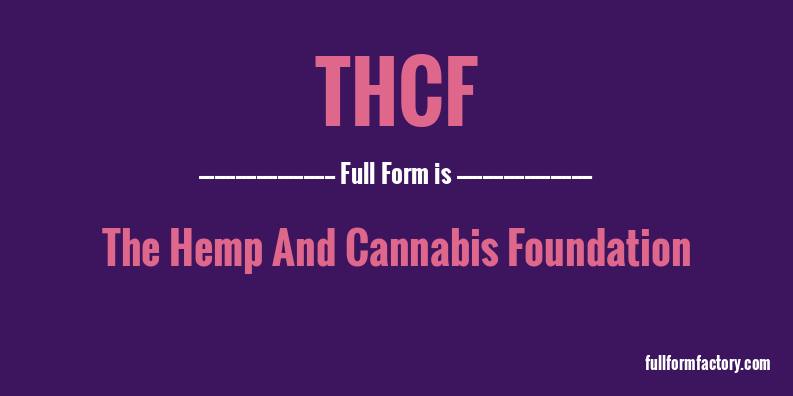 thcf-full-form