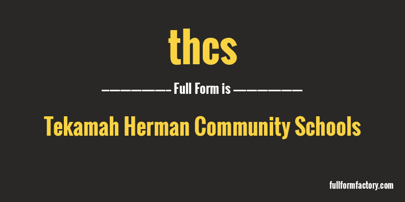 thcs-full-form