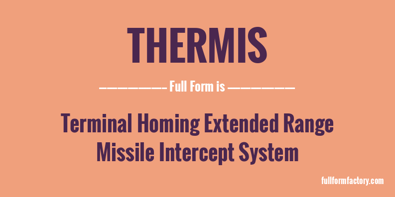 thermis-full-form