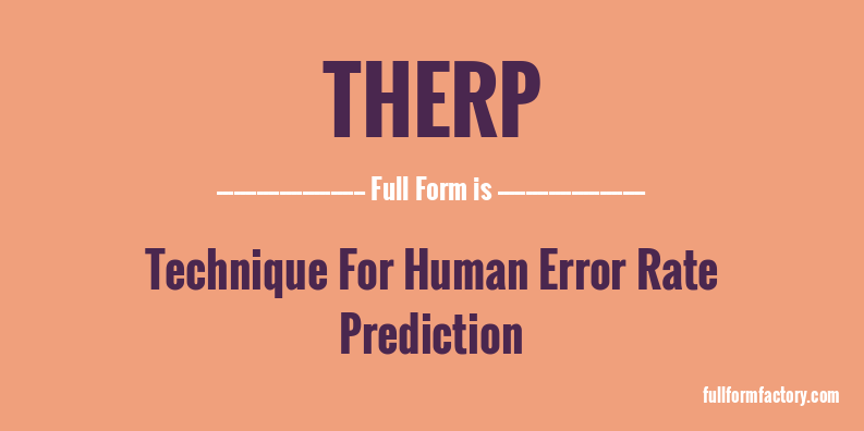 therp-full-form