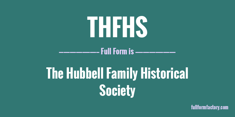 thfhs-full-form