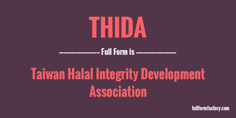 thida-full-form