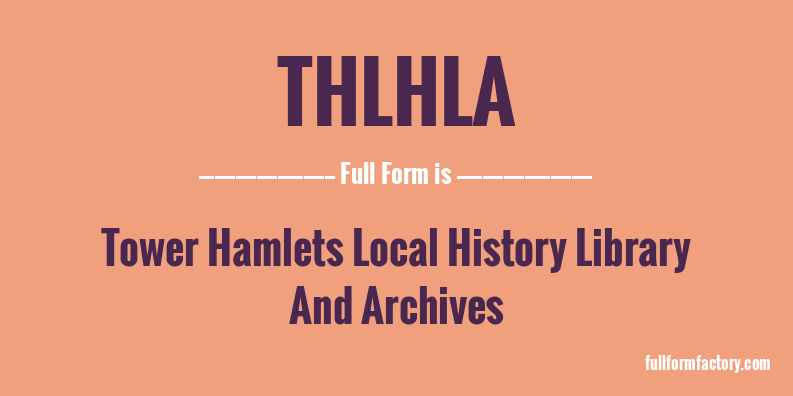 thlhla-full-form