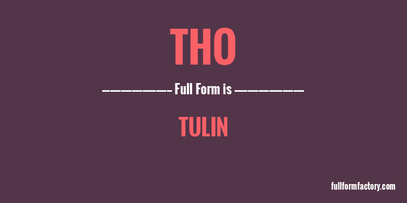 tho-full-form