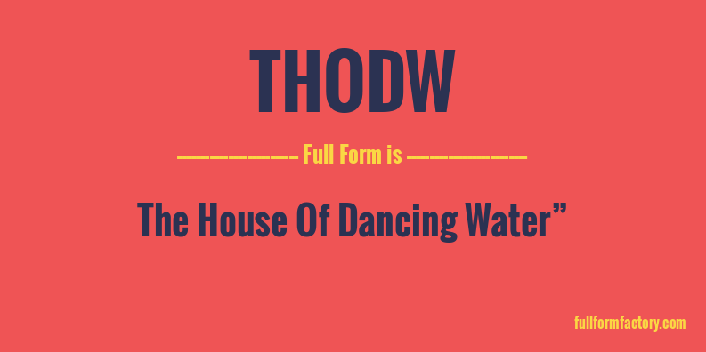 thodw-full-form