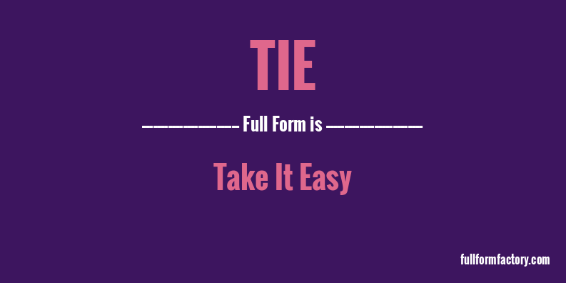 tie-full-form