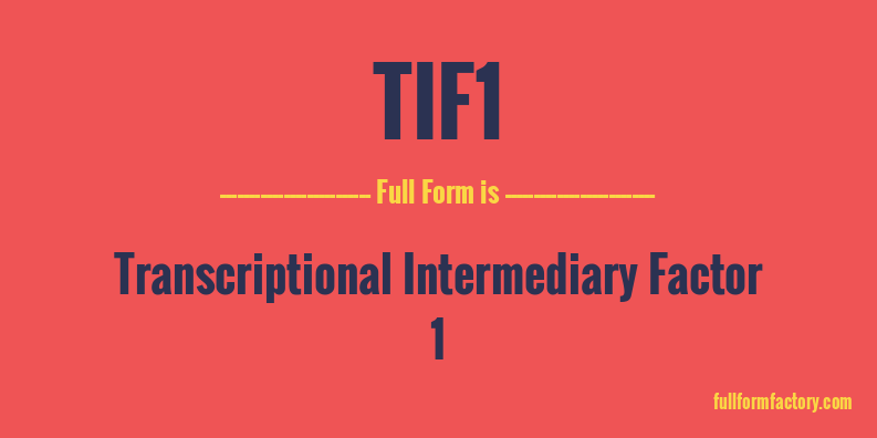 tif1-full-form
