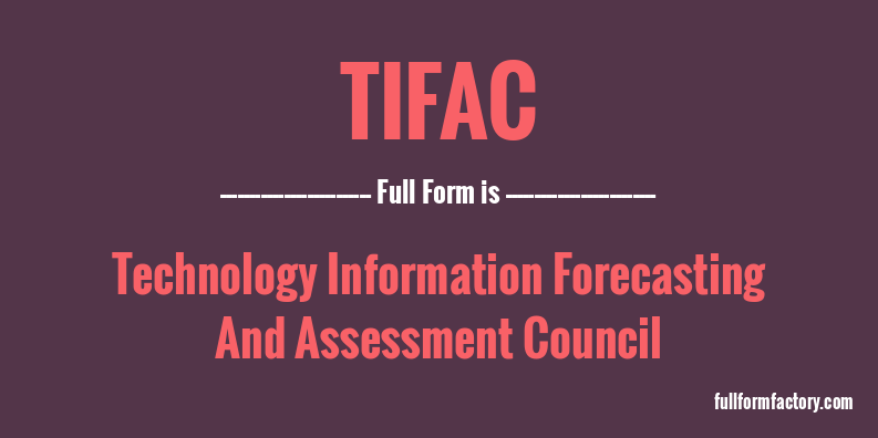 tifac-full-form