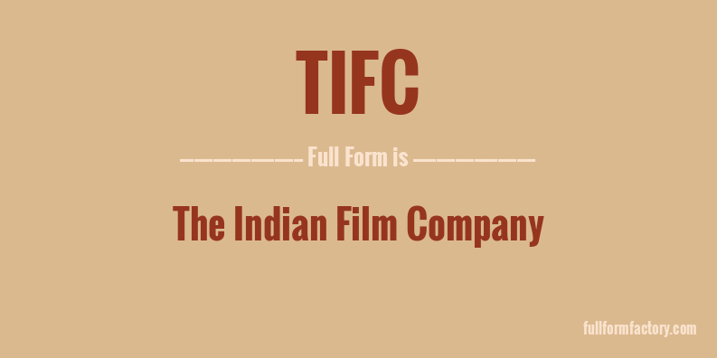 tifc-full-form