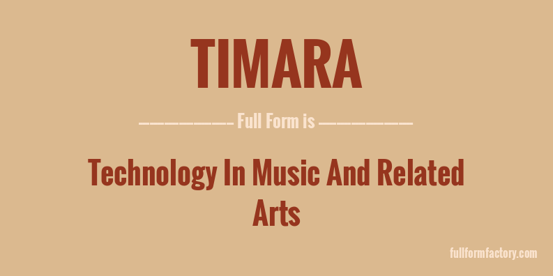 timara-full-form