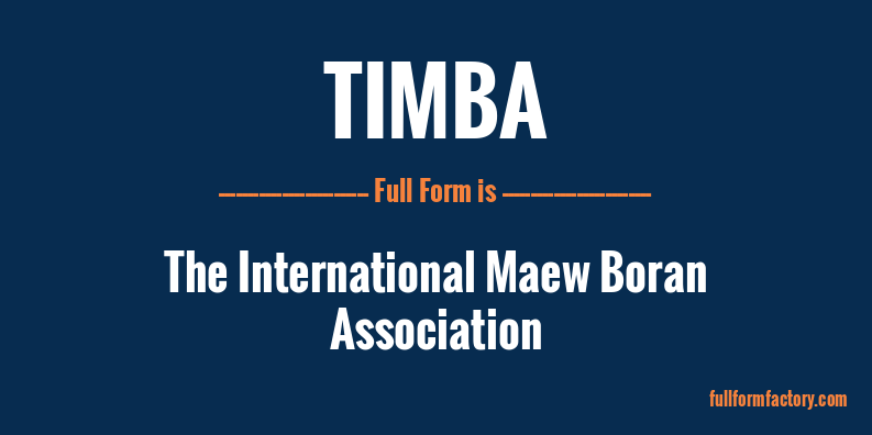 timba-full-form