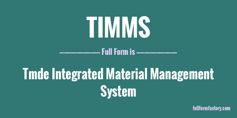 timms-full-form