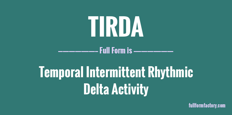 tirda-full-form