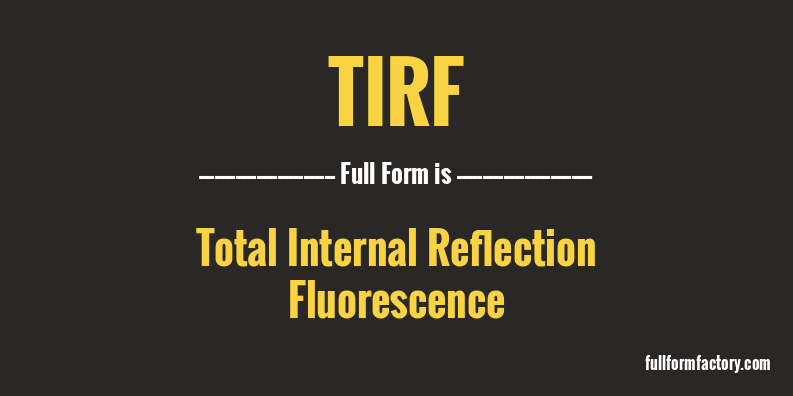 tirf-full-form