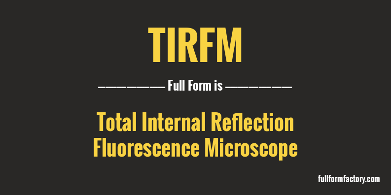 tirfm-full-form
