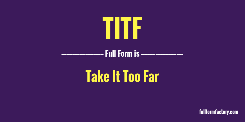 titf-full-form