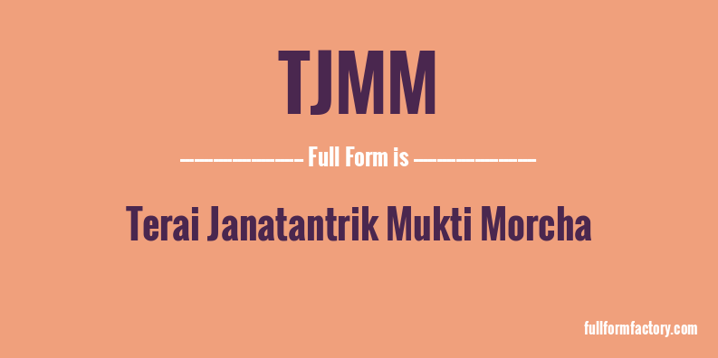 tjmm-full-form