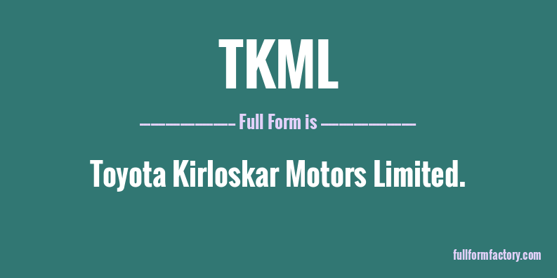 tkml-full-form
