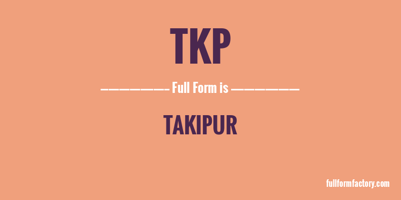 tkp-full-form