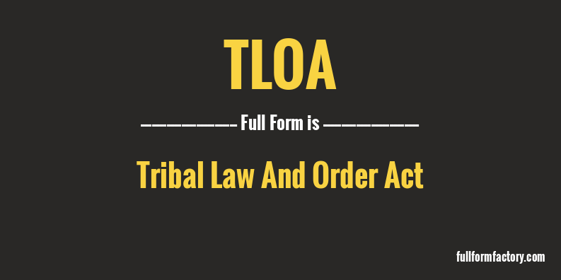 tloa-full-form