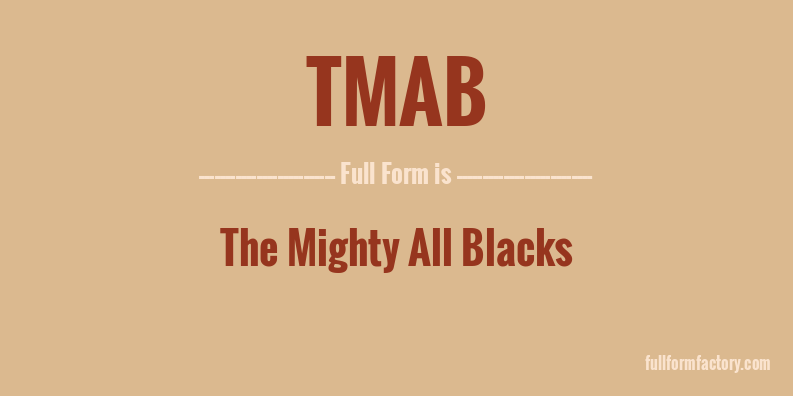 tmab-full-form