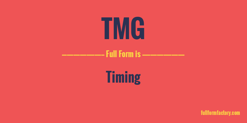 tmg-full-form