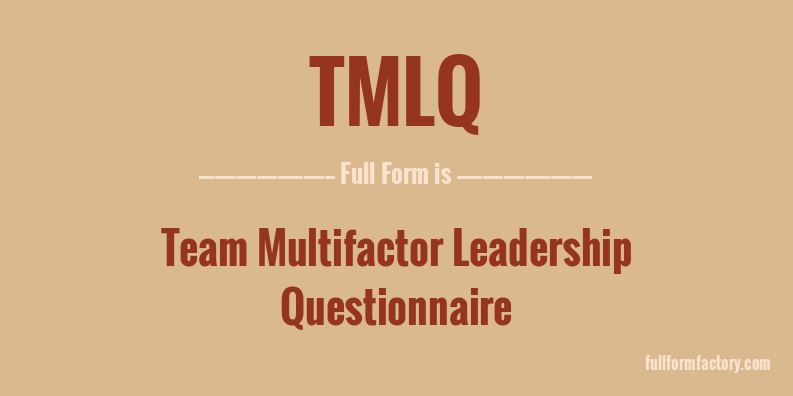 tmlq-full-form