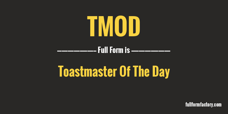 tmod-full-form