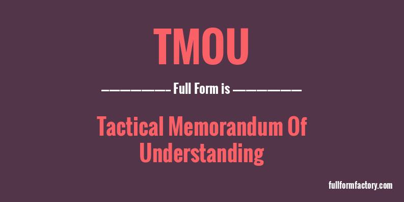 tmou-full-form