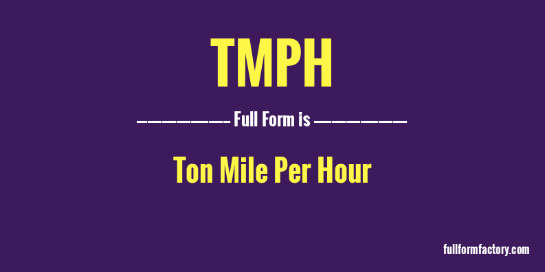 tmph-full-form