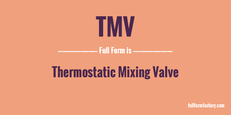 tmv-full-form