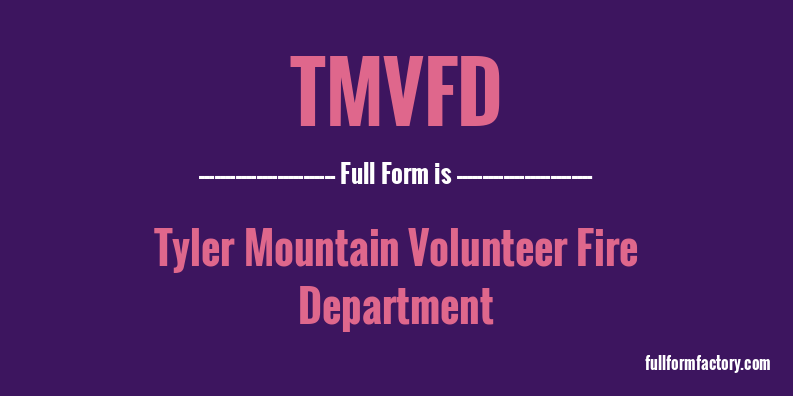 tmvfd-full-form