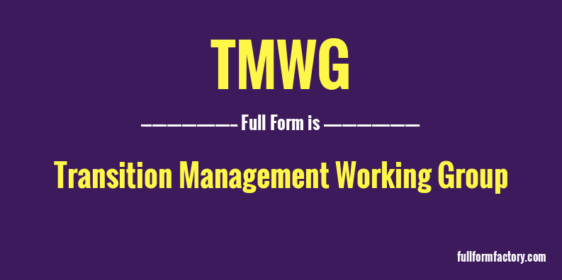 tmwg-full-form