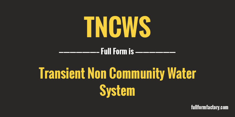 tncws-full-form