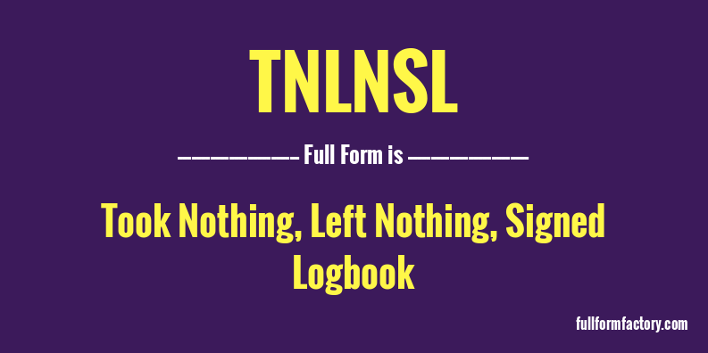 tnlnsl-full-form