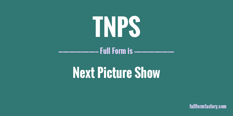 tnps-full-form