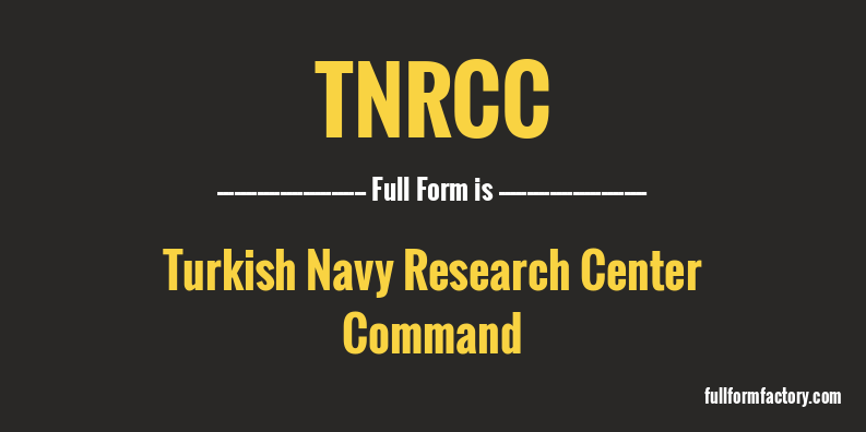 tnrcc-full-form