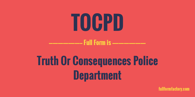tocpd-full-form