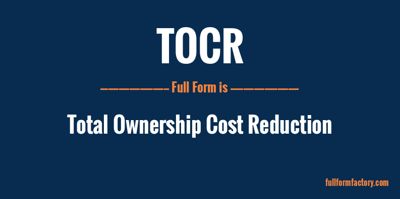 tocr-full-form