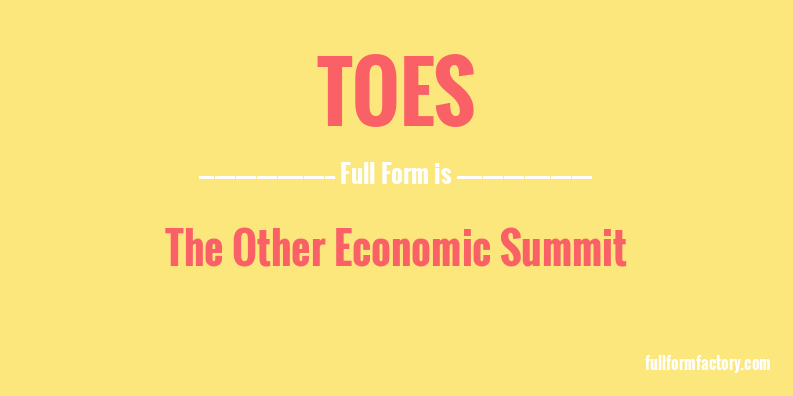 toes-full-form