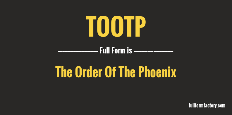 tootp-full-form