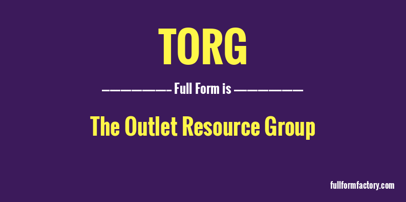 torg-full-form