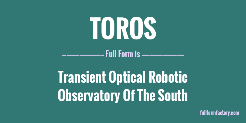 toros-full-form