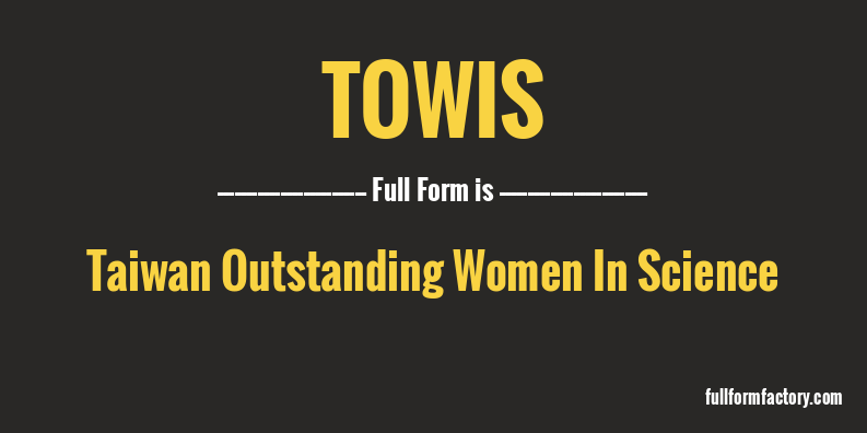 towis-full-form