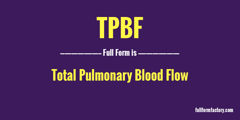 tpbf-full-form