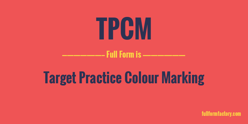 tpcm-full-form