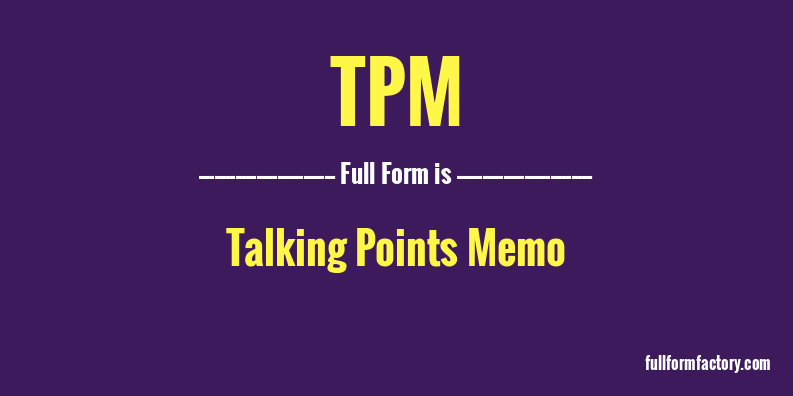 tpm-full-form